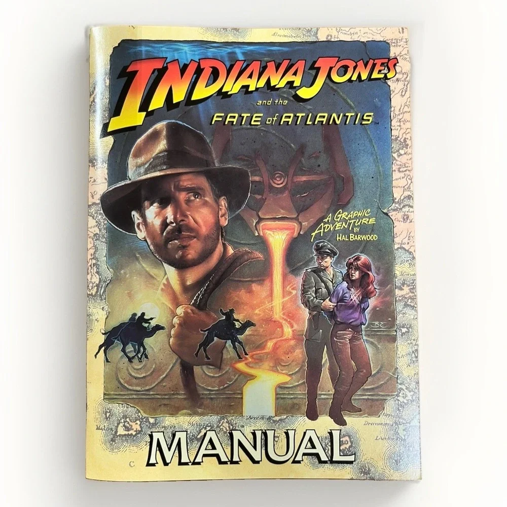 Indiana Jones and The Fate of Atlantis - COMPLETE IN BOX MAC CD